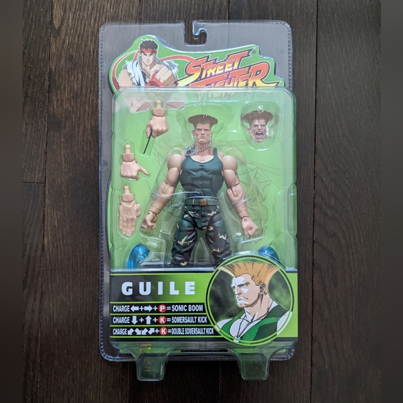 SOTA Toys Other - NIB Capcom Street Fighter Round 3 Guile Action Figure, SOTA Toys, Sealed RARE